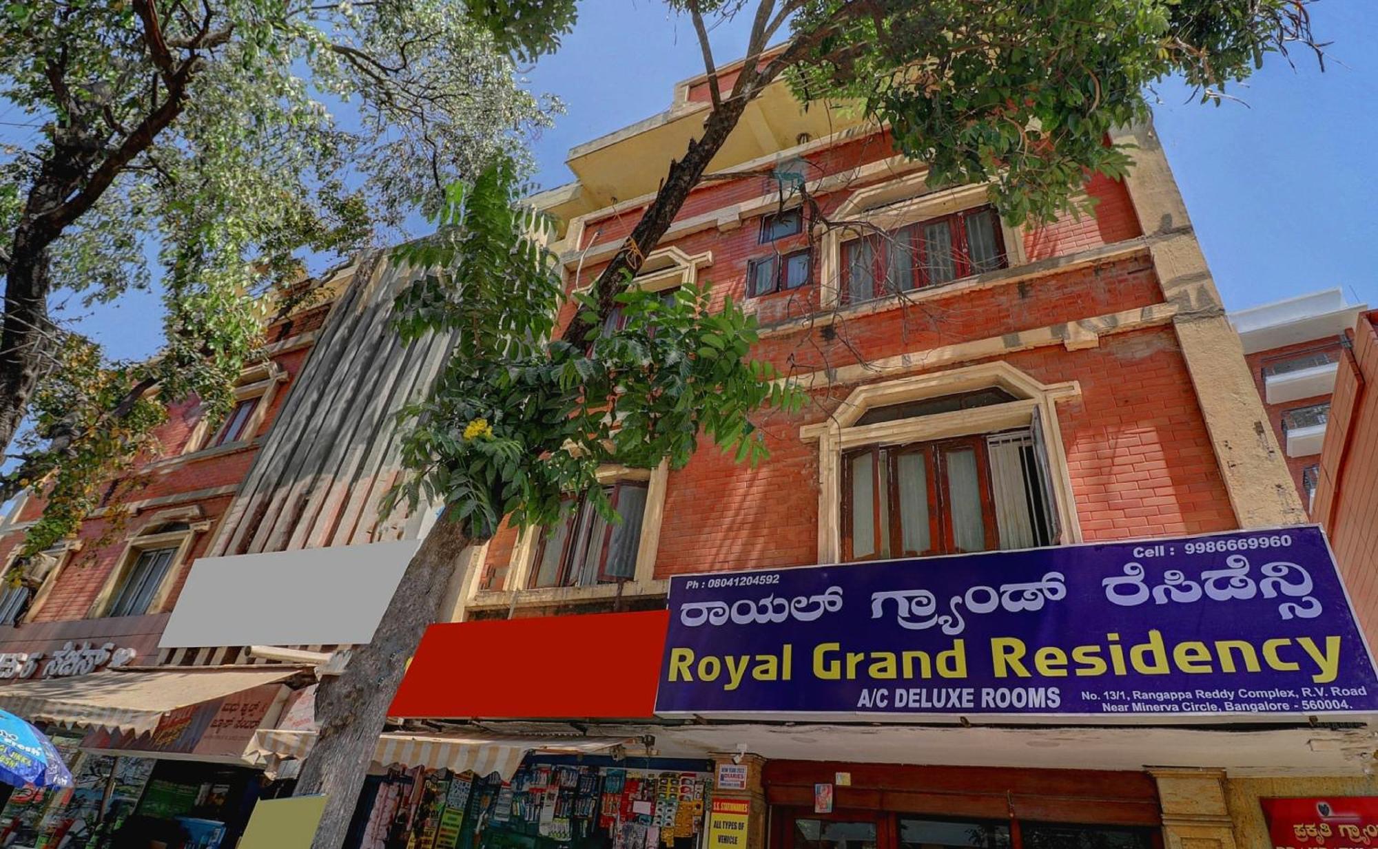 Hotel O Royal Grand Residency Near Lalbagh Botanical Garden Bangalore Extérieur photo