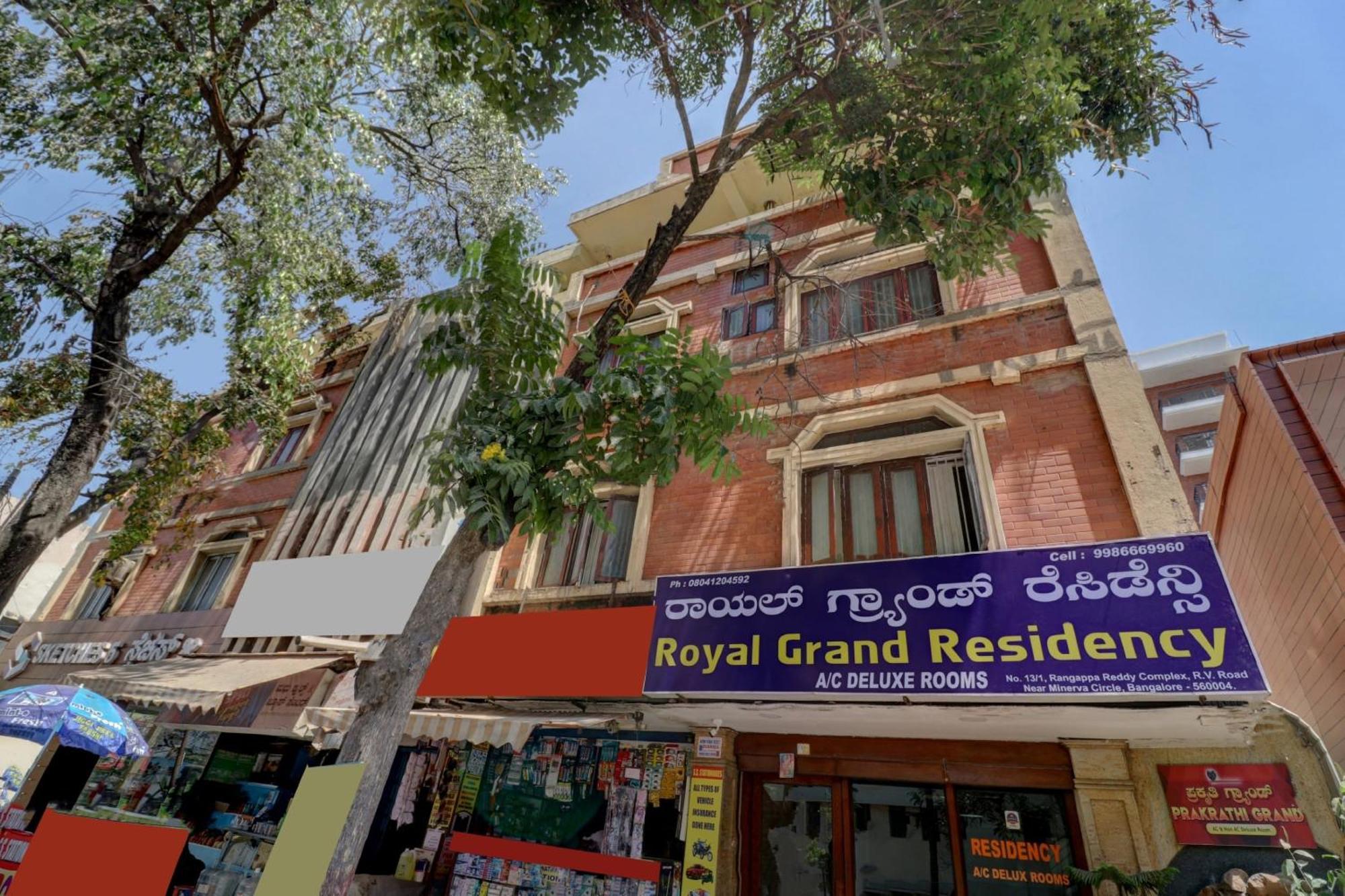 Hotel O Royal Grand Residency Near Lalbagh Botanical Garden Bangalore Extérieur photo
